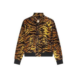 Kenzo Men Kenzo Tiger Jacquard Velvet Tracksuit Jacket